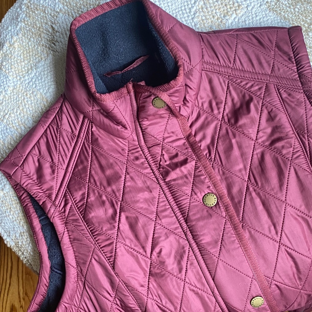 Barbour Women's Quilted Plum Vest